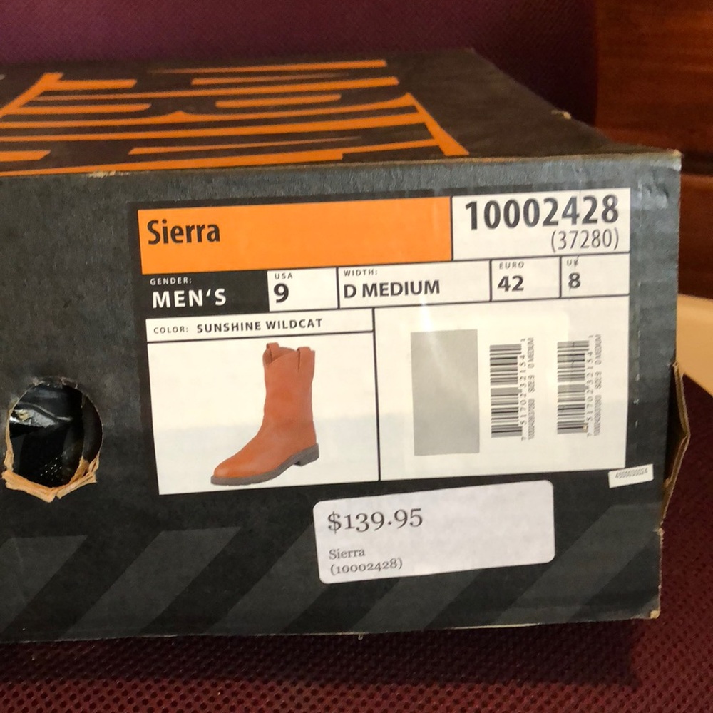 Men’s Ariat boots
